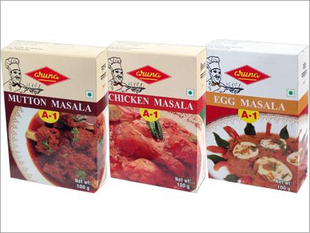 मटन मसाला, चिकन मसाला और अंडा मसाला