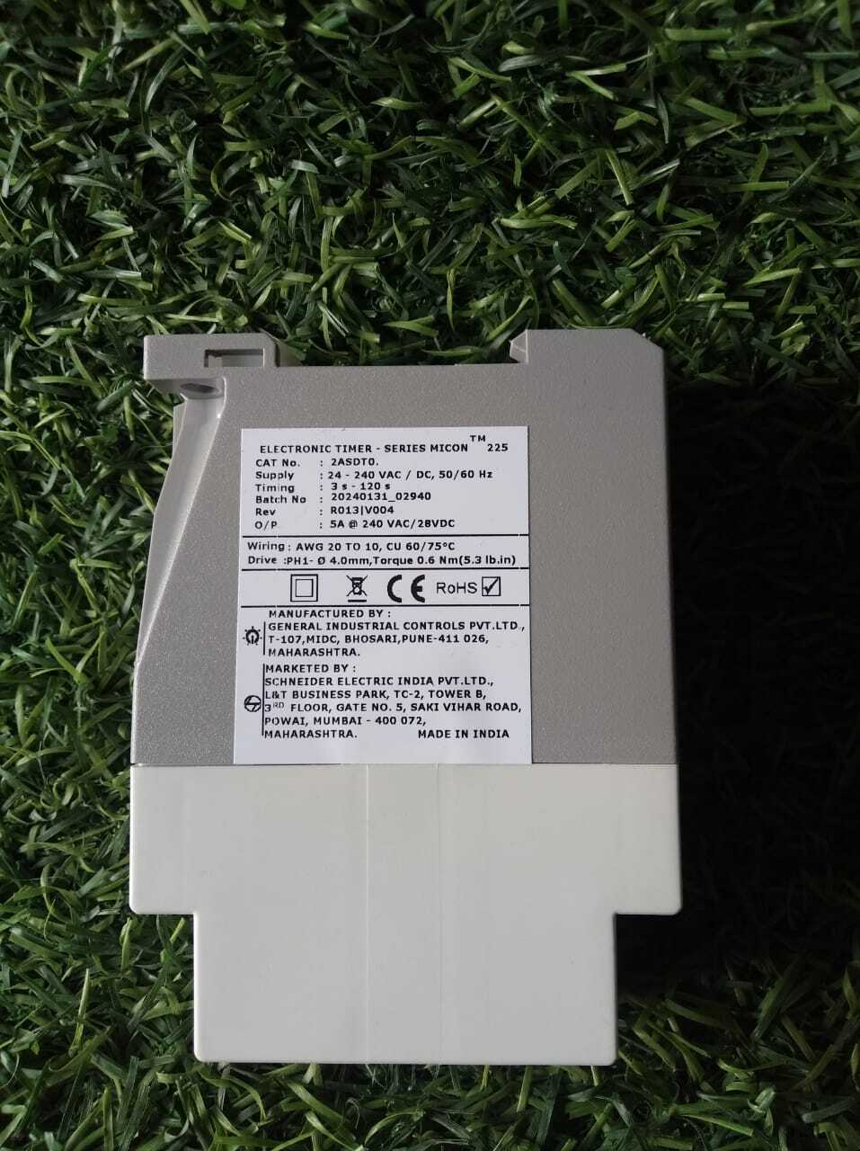Gic Star Delta Timer Micon 225 - Application: Industrial