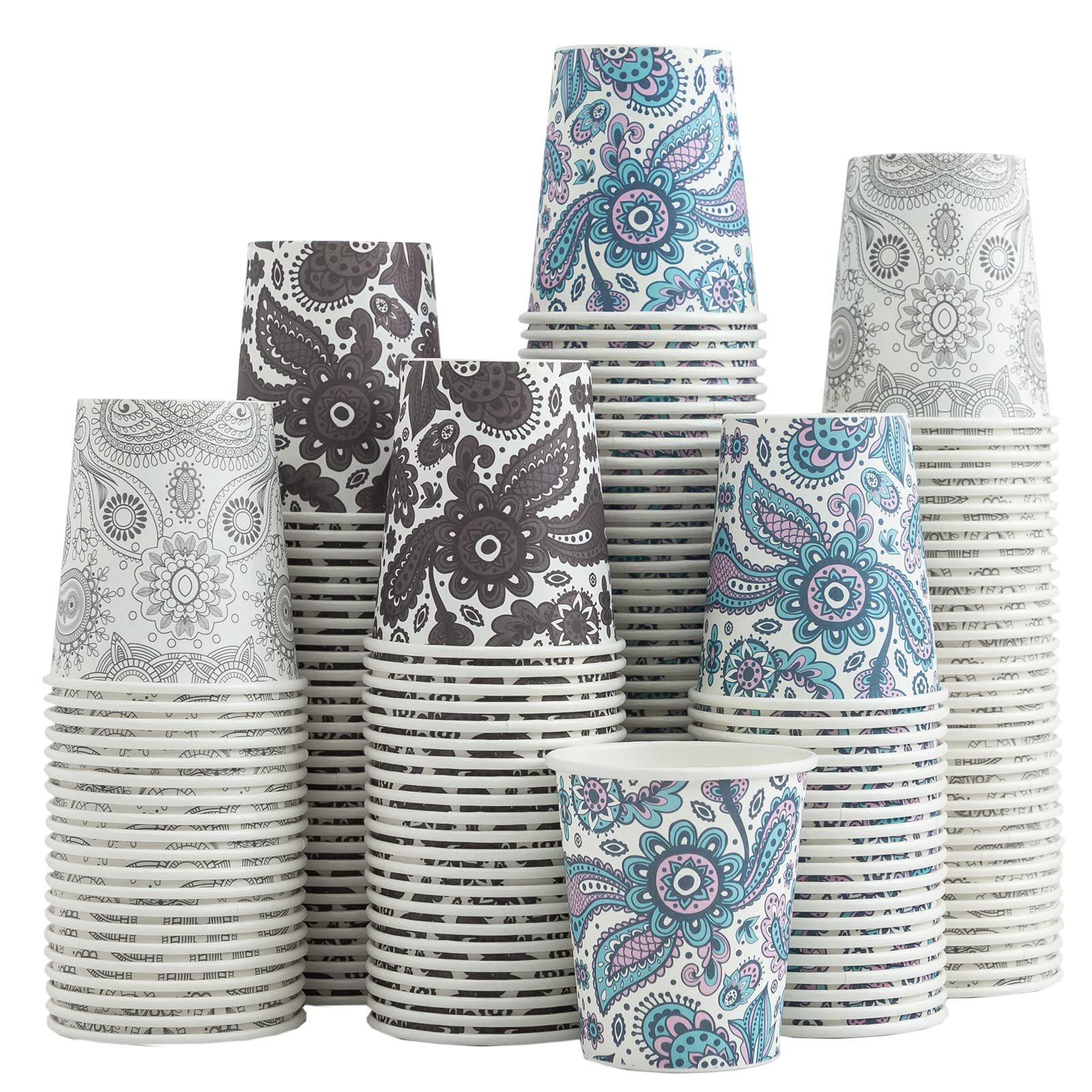 Printed Paper Cups - Color: Multi-coloured.