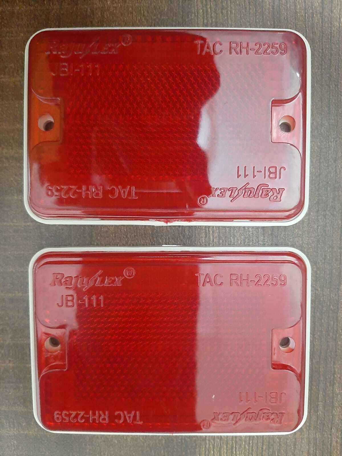 Red Retro Reflex Reflector