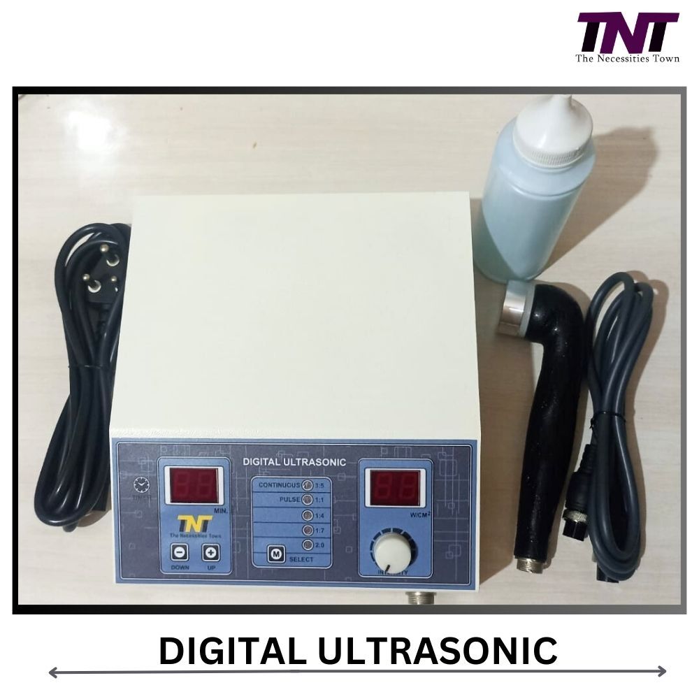 Tnt Digital Ultrasonic Machine For Physiotherapy - Dimension (L*w*h): 26 X 23 X 8 Centimeter (Cm)