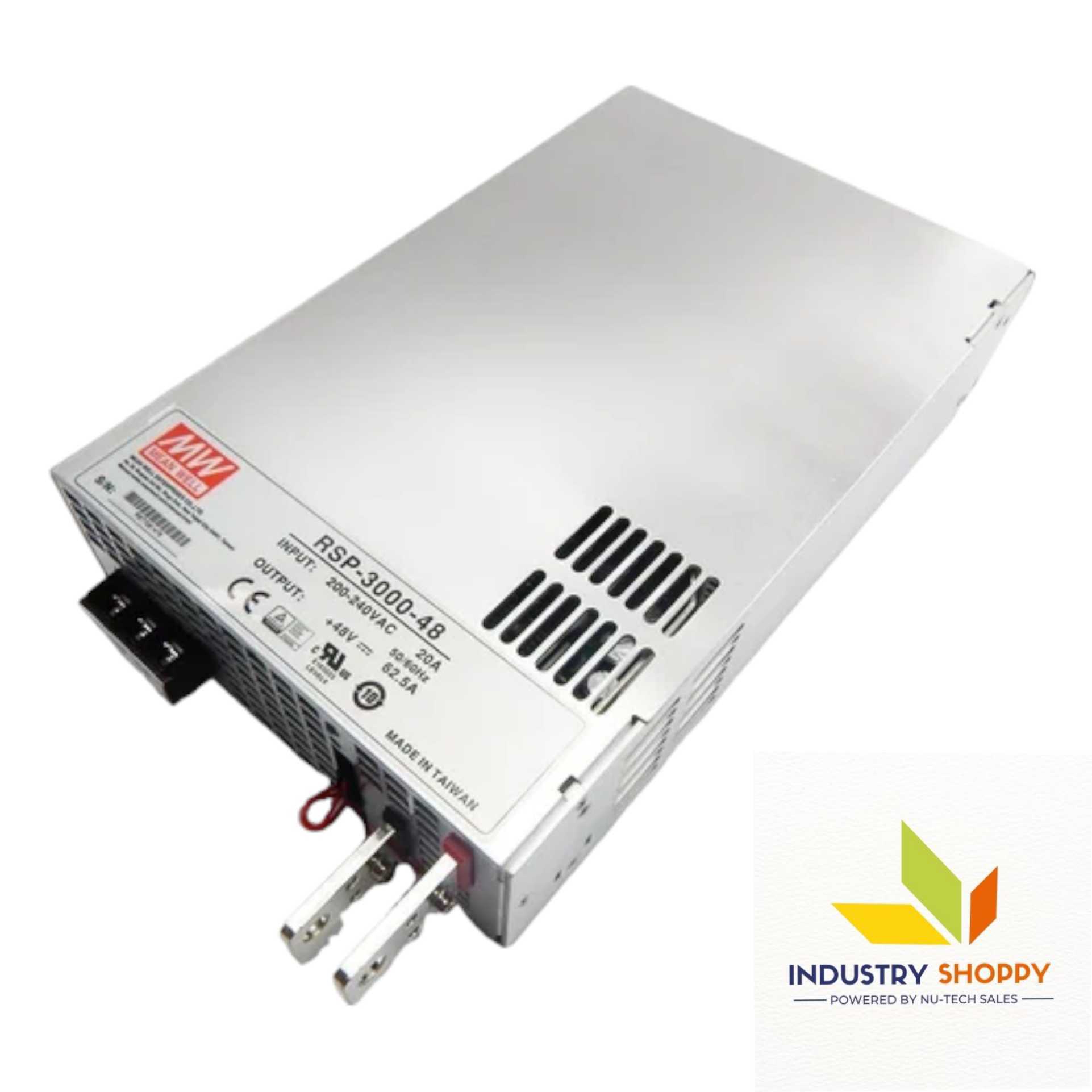 Mean Well Rsp-3000-48 Switch Mode Power Supply - Application: Industrial Automation