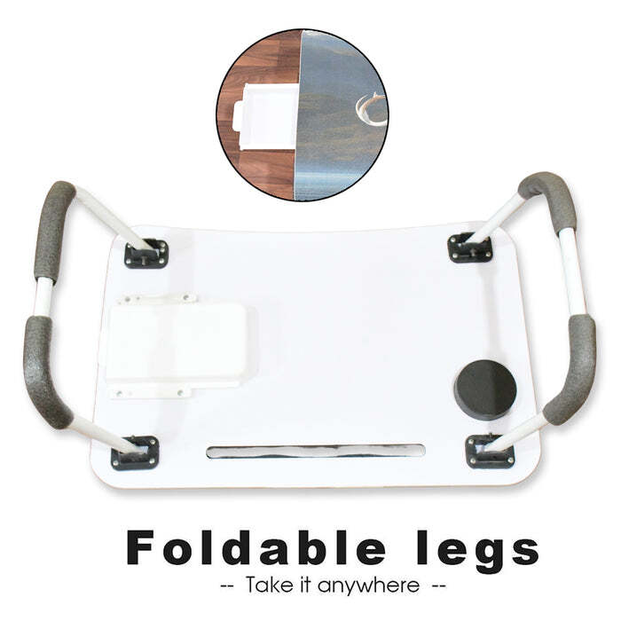 Multi-purpose Laptop Desk For Study And Reading With Foldable