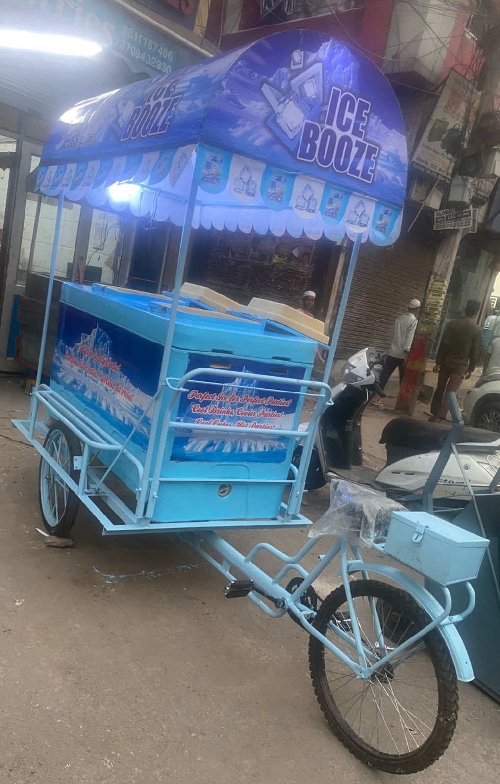 Ice Cart - Material: Iron