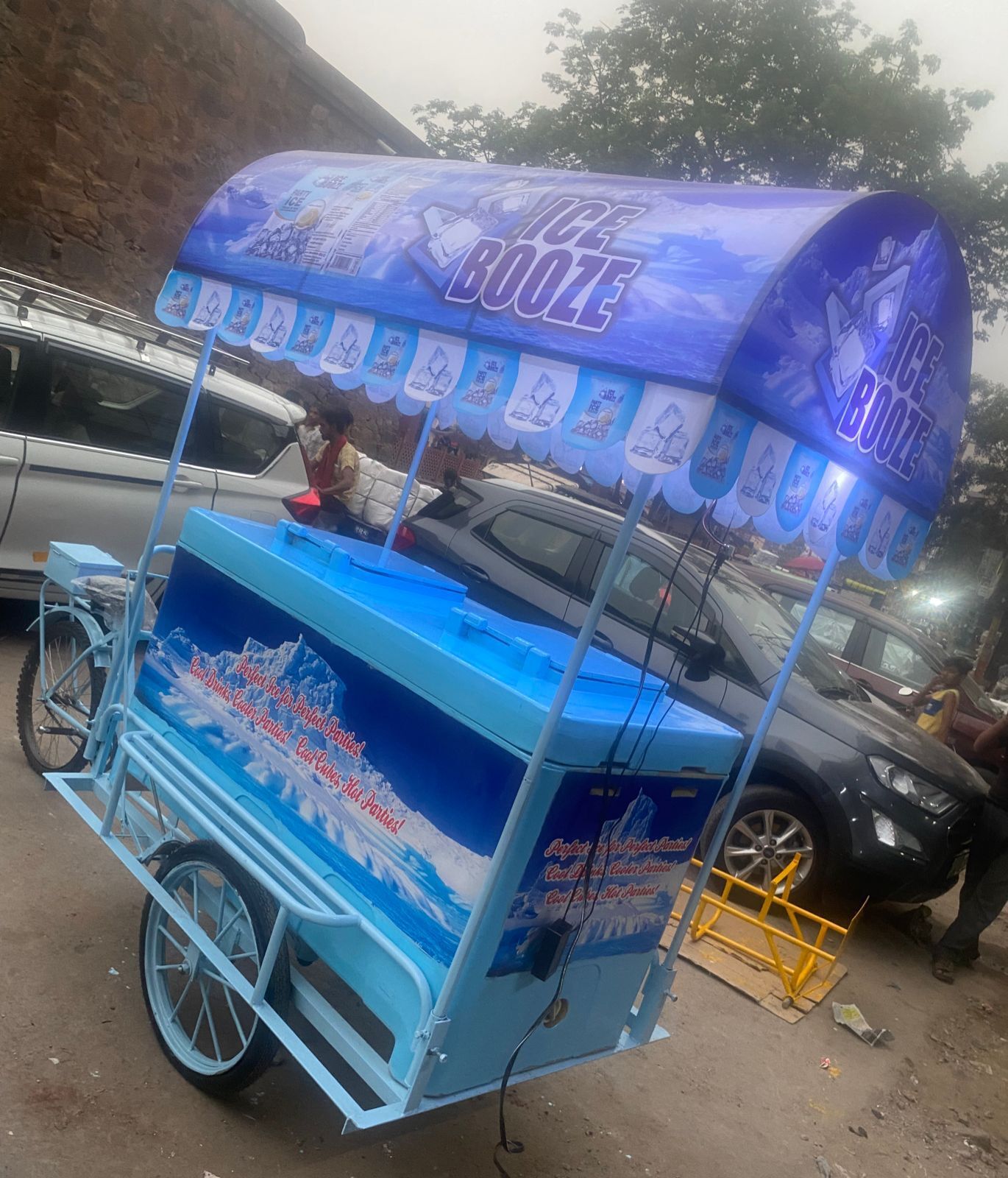 Ice Cart - Material: Iron