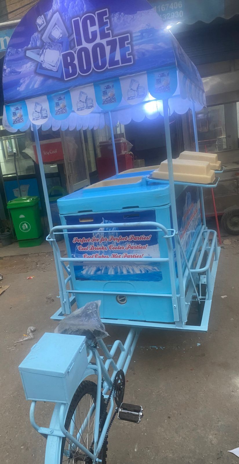 Ice Cart - Material: Iron