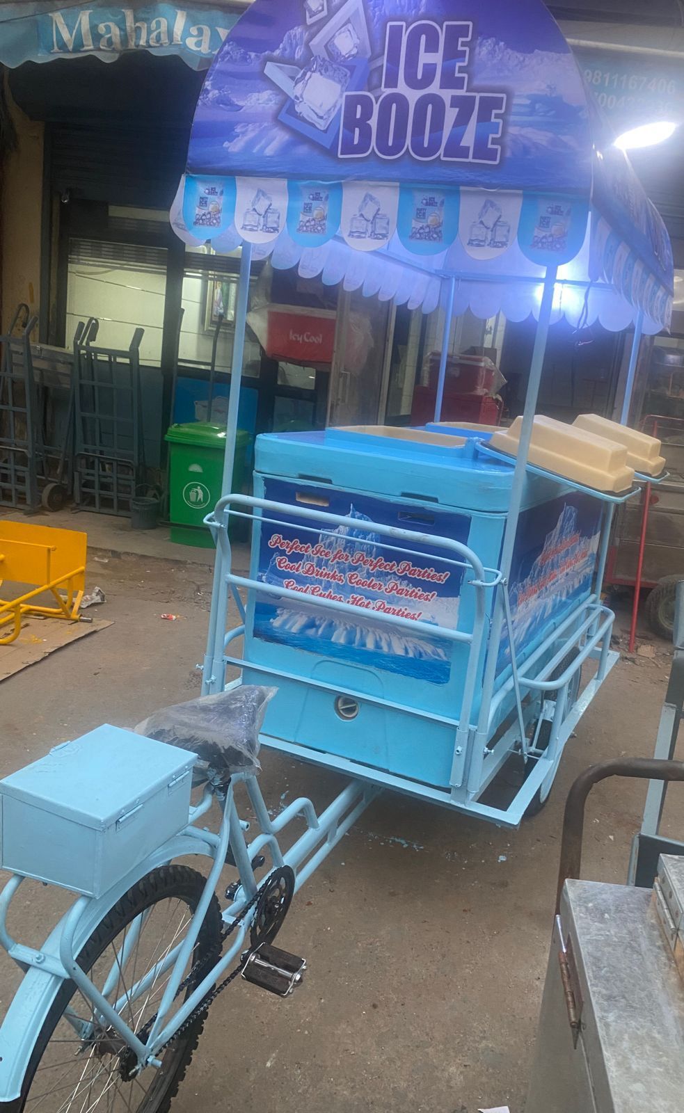Ice Cart - Material: Iron