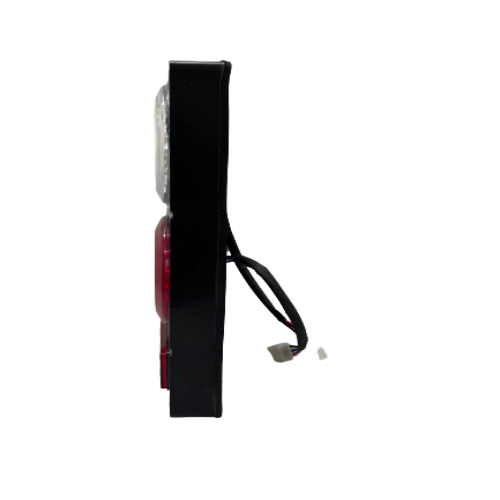 Tail Light Combination Jbi-122 - Plastic, 12v Dc, Red/white/yellow Colors | Led Lighting, Rated Power 3w, Ideal For E-rickshaw & Two Wheelers