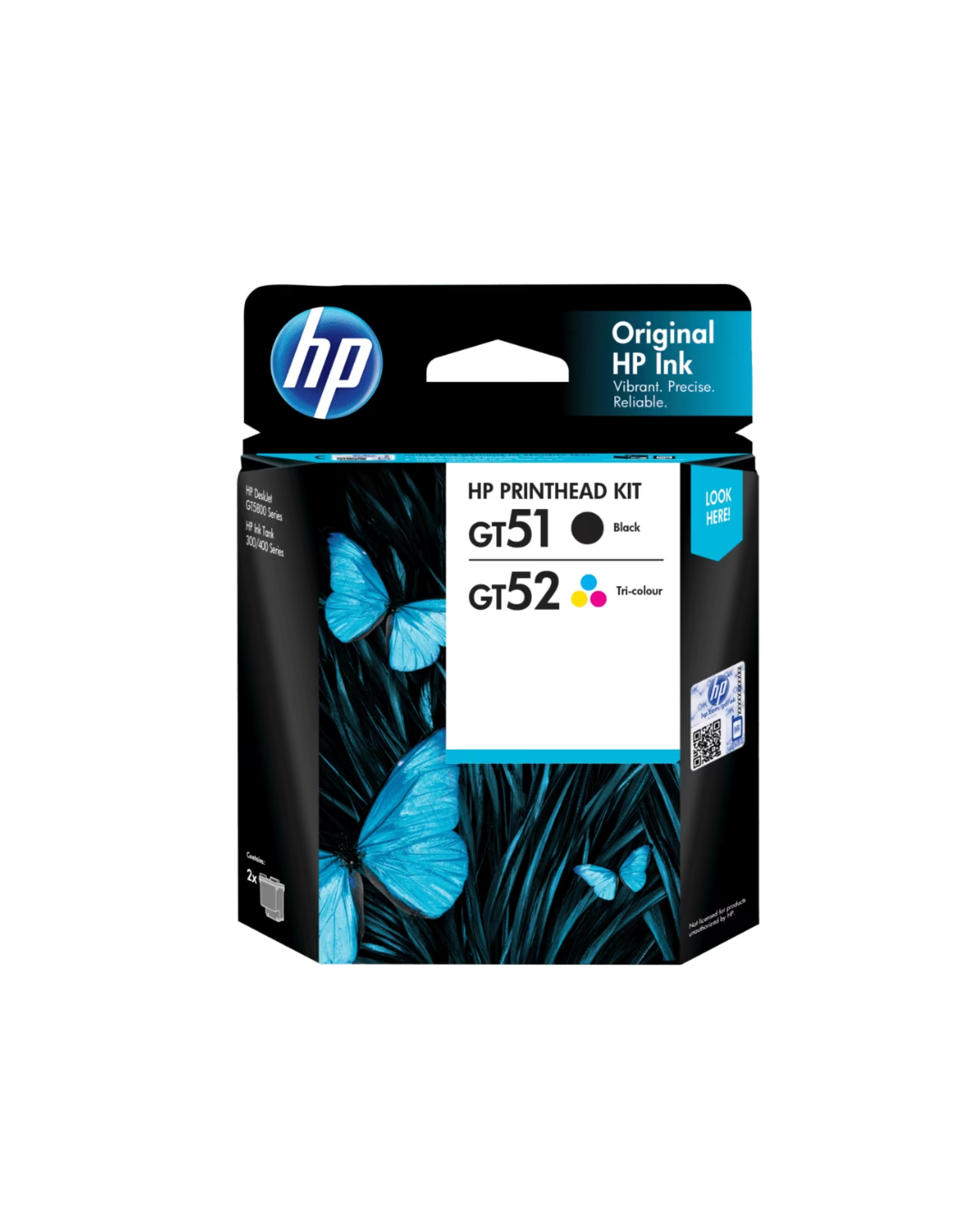 Hp Gt51/gt52 Printhead Replacement Kit - Black & Tri-color | High-performance Hp Thermal Inkjet Technology