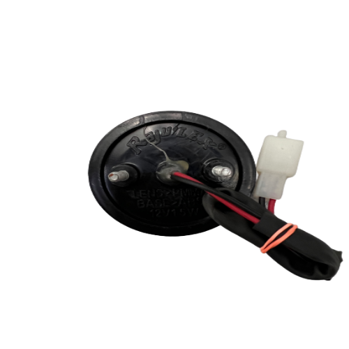 Front Position Lamp Jbi-126c - Plastic, Round Shape, Cool White, 5w Power, 4000k Color Temperature, 12v Dc Voltage | Usage In E-rickshaw & Two Wheeler