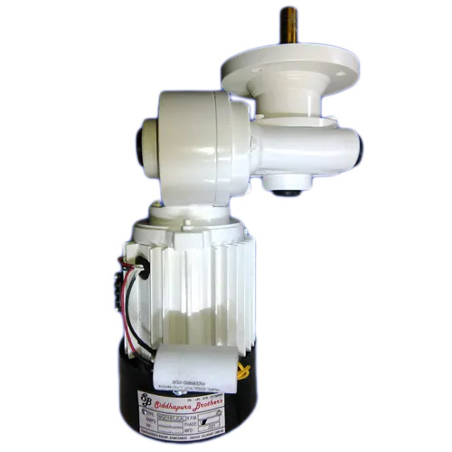 Double Reduction Worm Gear Motor - 220-440 Volt, 50 Hertz , 1/8hp to 1hp Power, White Color, Warranty Included, Efficient Performance