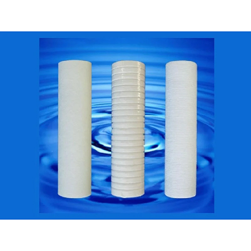 Spun Water Filter Cartridge - Filter Media: Polypropylene (Pp)