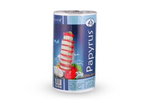 4-ply Kitchen Towel Tissue - White Paper Material | High Absorbency 4-ply Thickness Ideal For Cleaning Dishes & Kitchen Surfaces