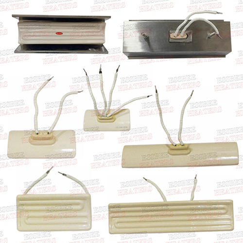 Ceramic Ir Heaters - Color: Silver And White