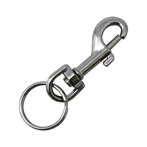 Bolt Snaps For Handbags - Stainless Steel, Different Sizes Available, Silver Color - Unisex Design For Versatile Bag Applications