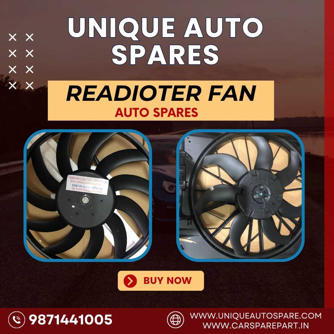Radiator Fans - Color: Black