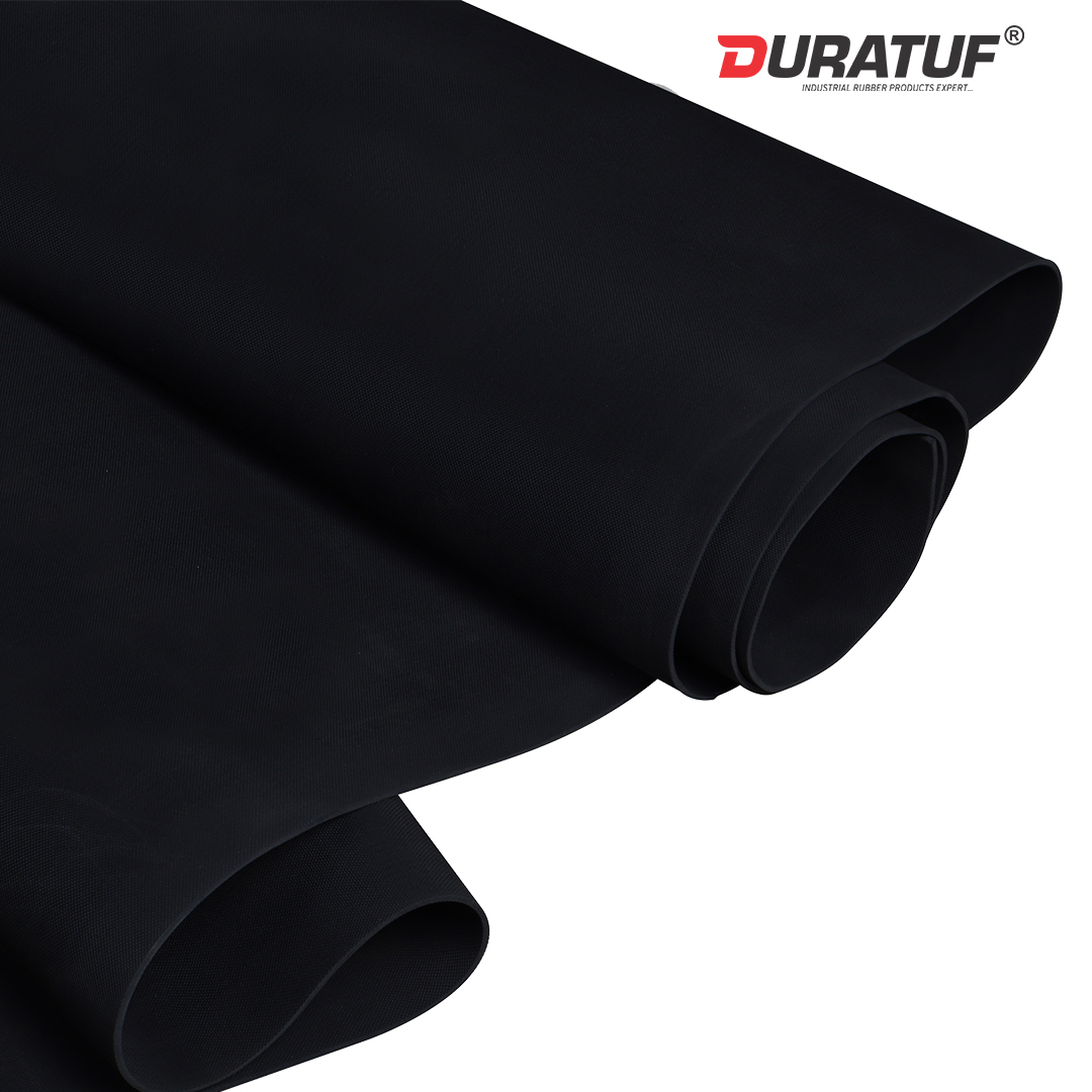 Duratuf Electrical Rubber Mats - 1-1.2mm Thickness, Custom Colors Available | Moisture, Oil, Acid, Fire Resistant, IEC 61111:2009 Certified