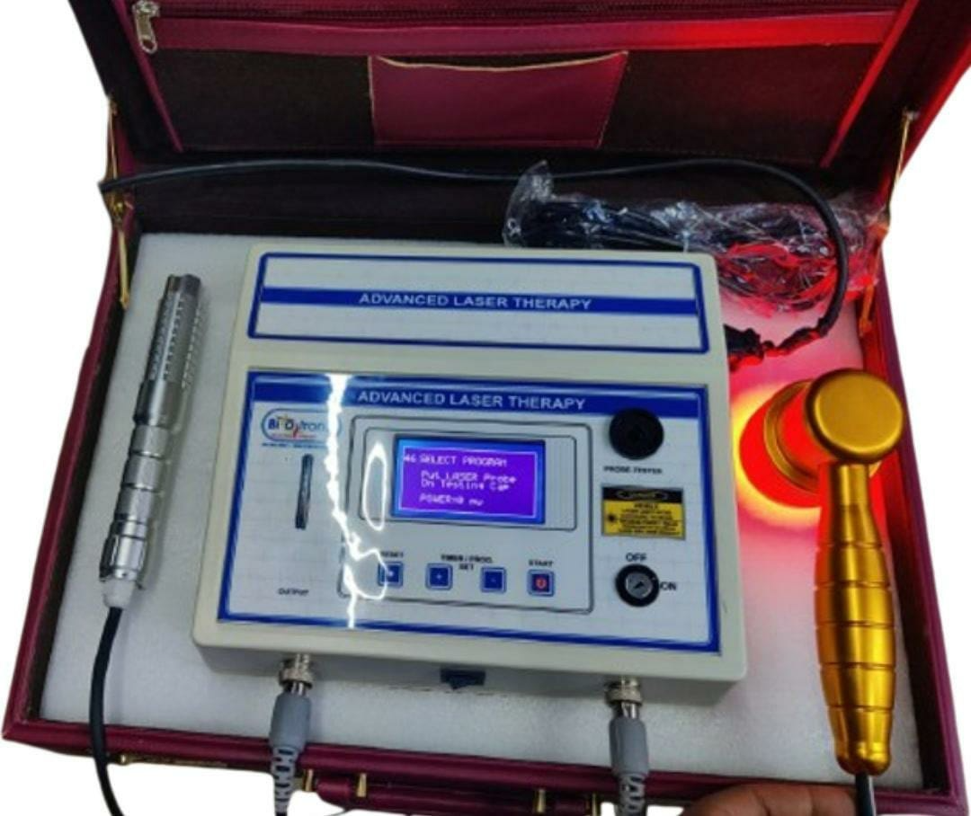 Digital Laser Pain Relief Equipment Physiotherapy Laser Treatment Device Dual Probe Digital Laser Therapy
