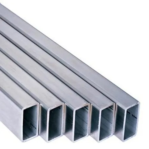 Mild Steel Rectangular Hollow Section Pipe - 6 Meter Length, Sizes 1/2 to 24 Inches , Galvanized with Coating for Rust-Proofing, Hot-Rolled Technique, Ideal for Boiler and Oil Applications