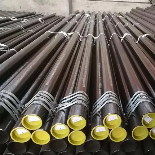 Carbon Steel Seamless Pipe - Color: Black