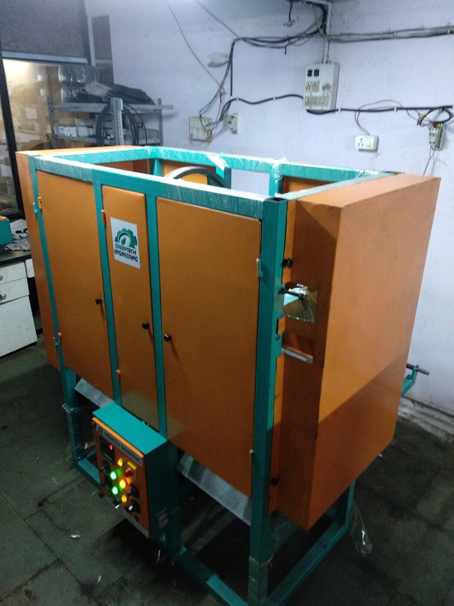 Disposable Plate Making Machine - Programmable Timer, Human Machine Interface | One Year Motor Warranty