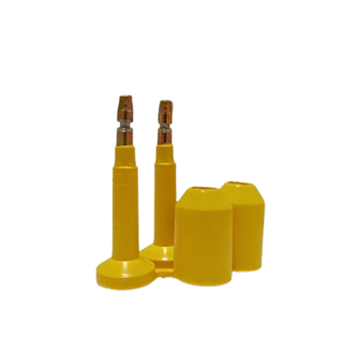 Ecs 07 Bolt Seal - Metal & Plastic, 75 Mm Length, Yellow Color, 8 Mm Thickness | Secure & Tamper-evident Container Seal For International Transport