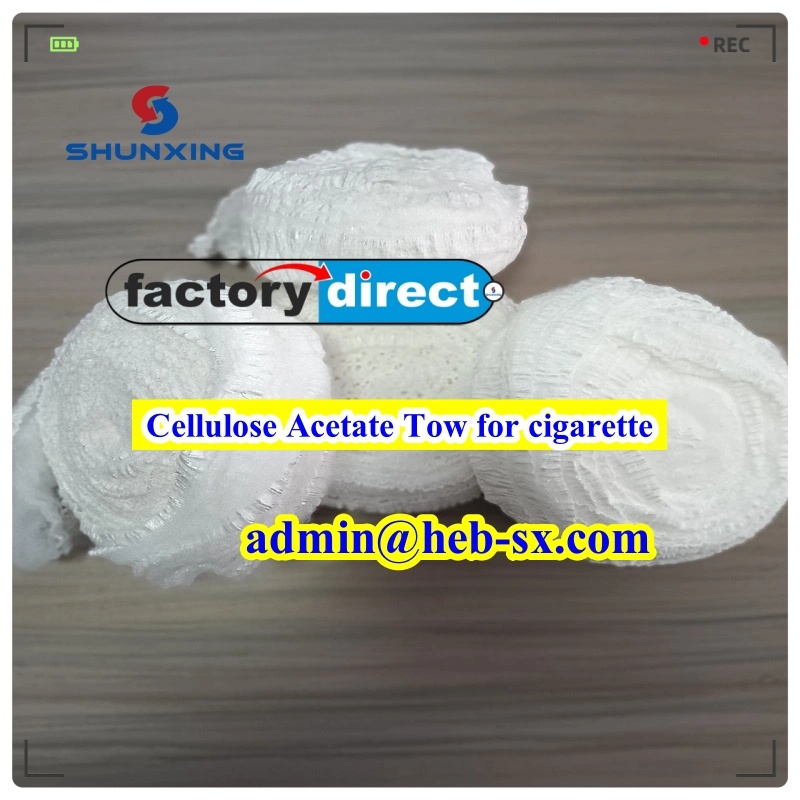 Wholesales Raw Materials Acetate Tow 3.0y 30000 Cellulose Acetate Tow Factory Best Price!! - Application: Industrial