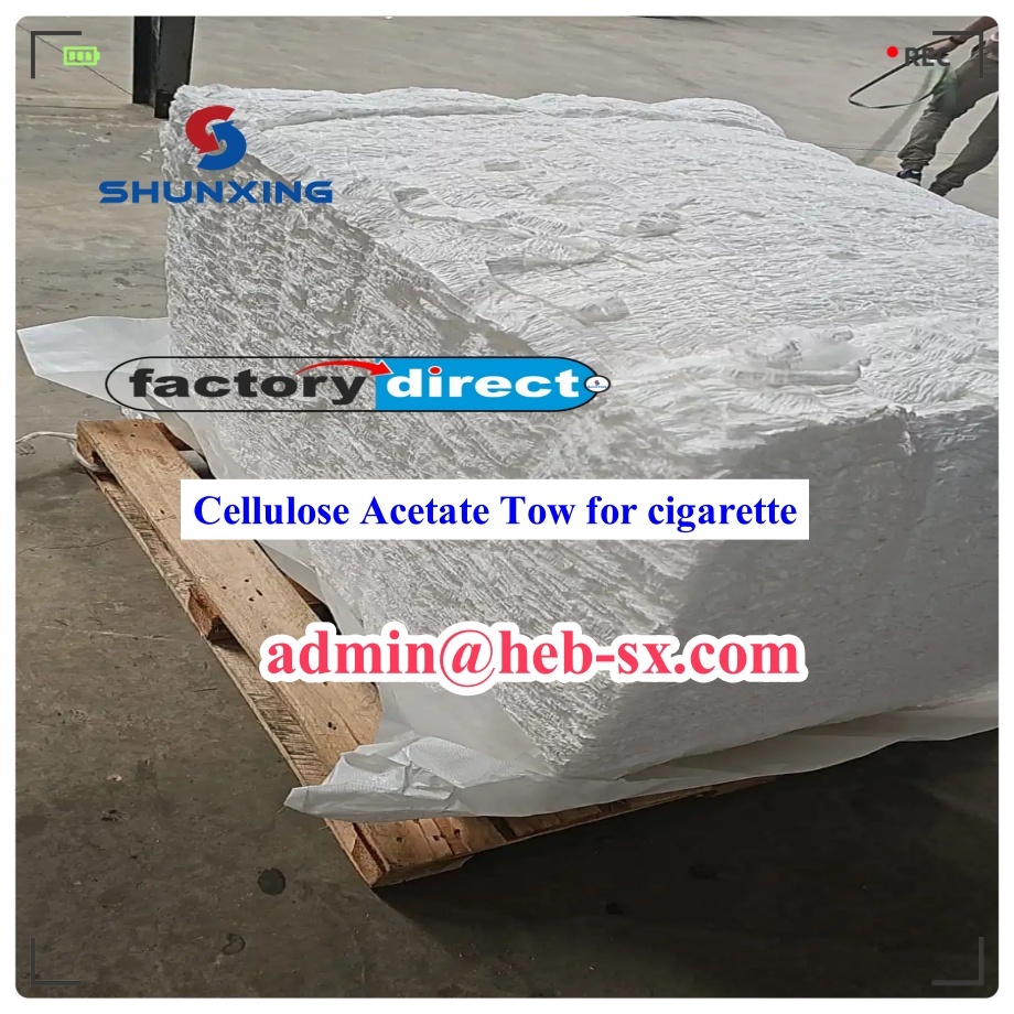 Wholesales Raw Materials Acetate Tow 3.0y 30000 Cellulose Acetate Tow Factory Best Price!! - Application: Industrial