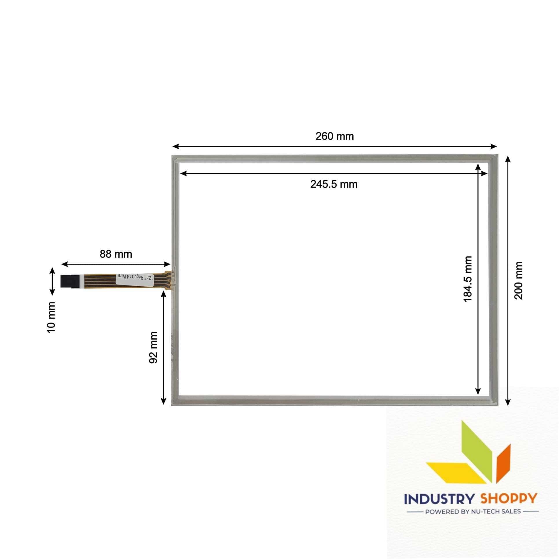 12.1a Resistive Touch Screen
