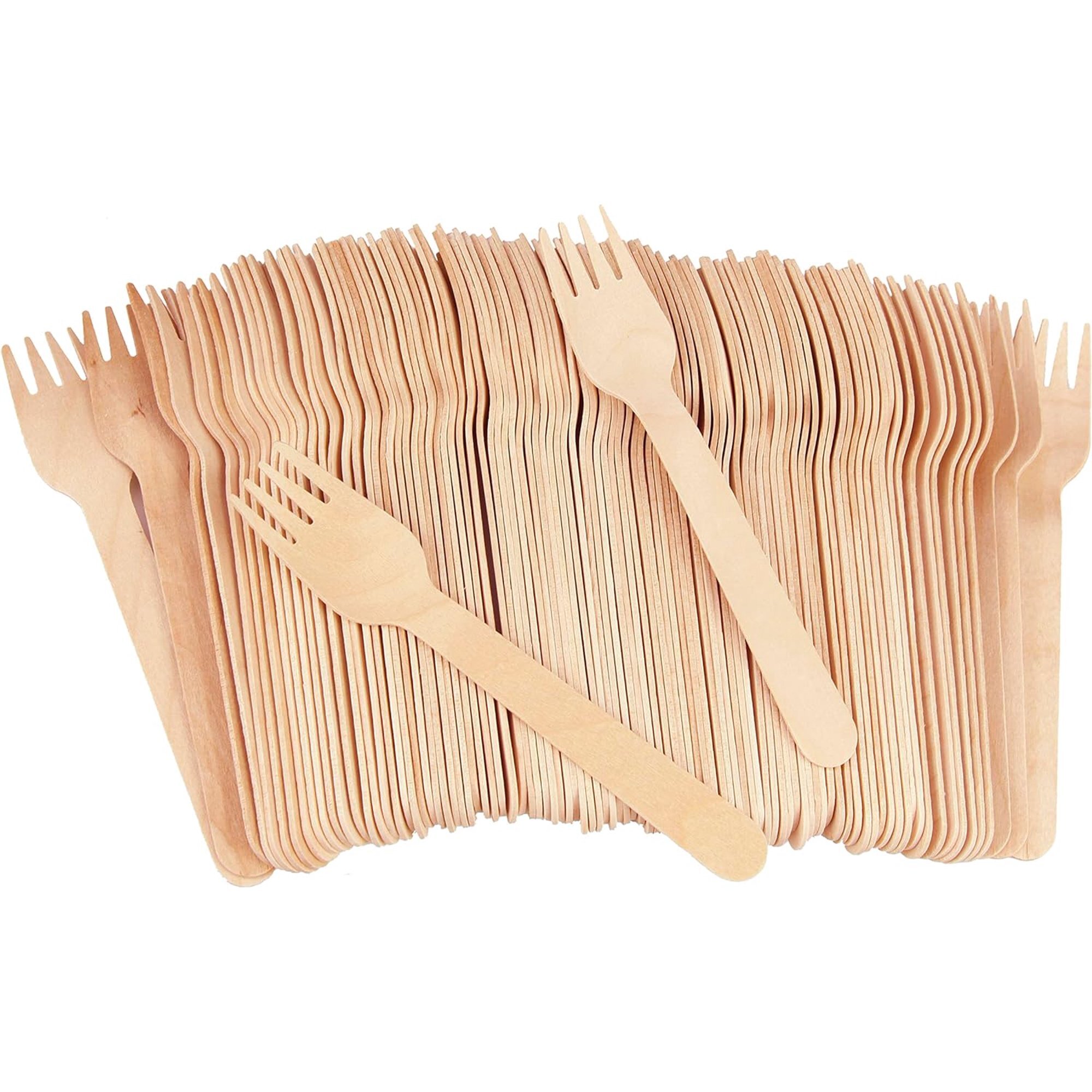 Wooden Fork - Color: Brown / Golden