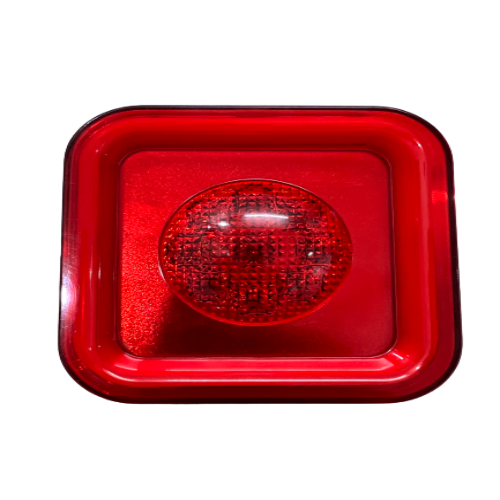 Drl Tail Lamp - Plastic Body, 12v 3w Red, White, Yellow Led | E-rickshaw & Two Wheeler Lighting