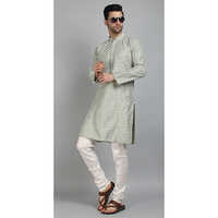 Men Chikankari Kurta Set - Color: Different Available at Best Price in