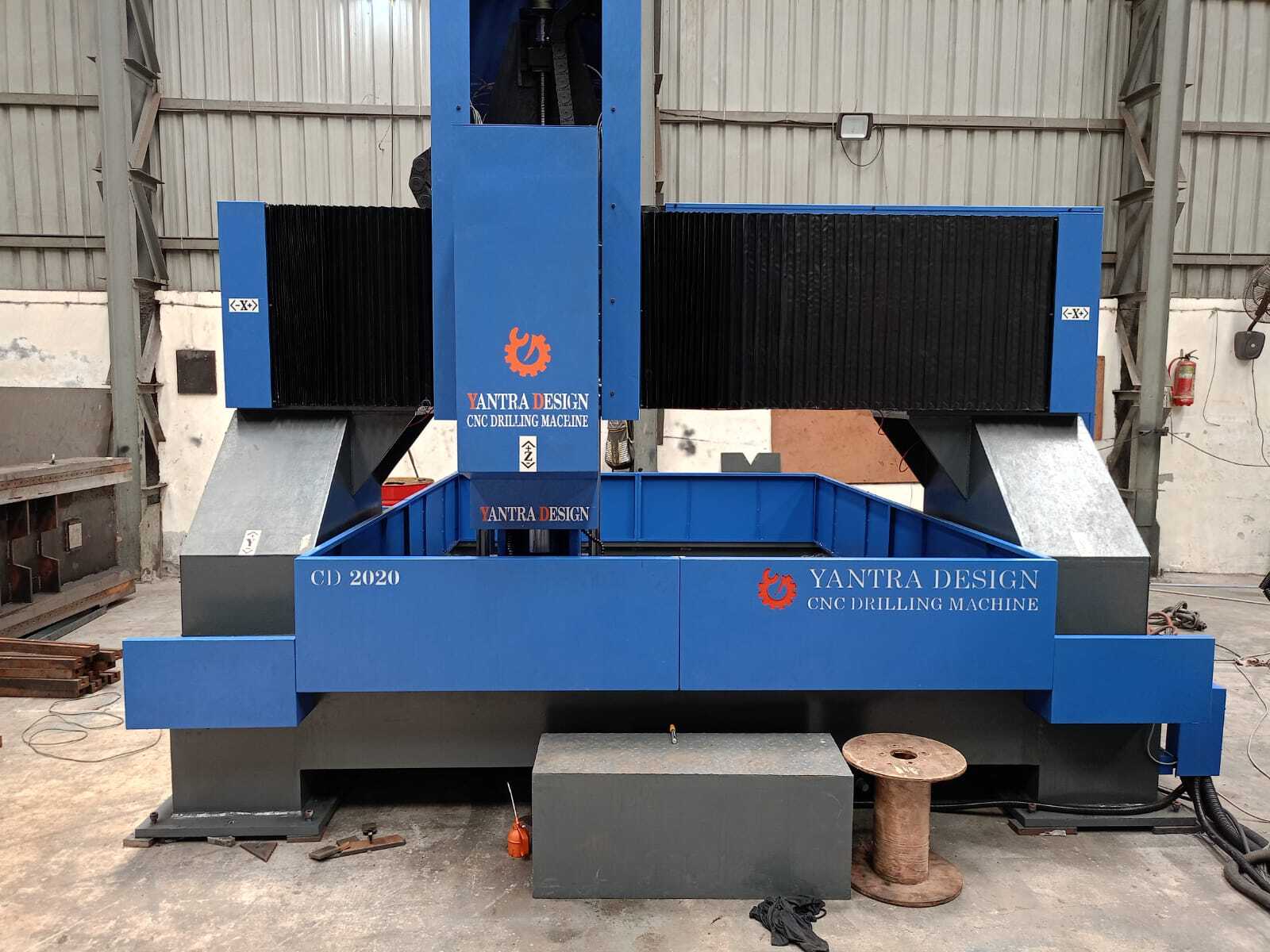 Cnc Drilling Machine - Color: Blue