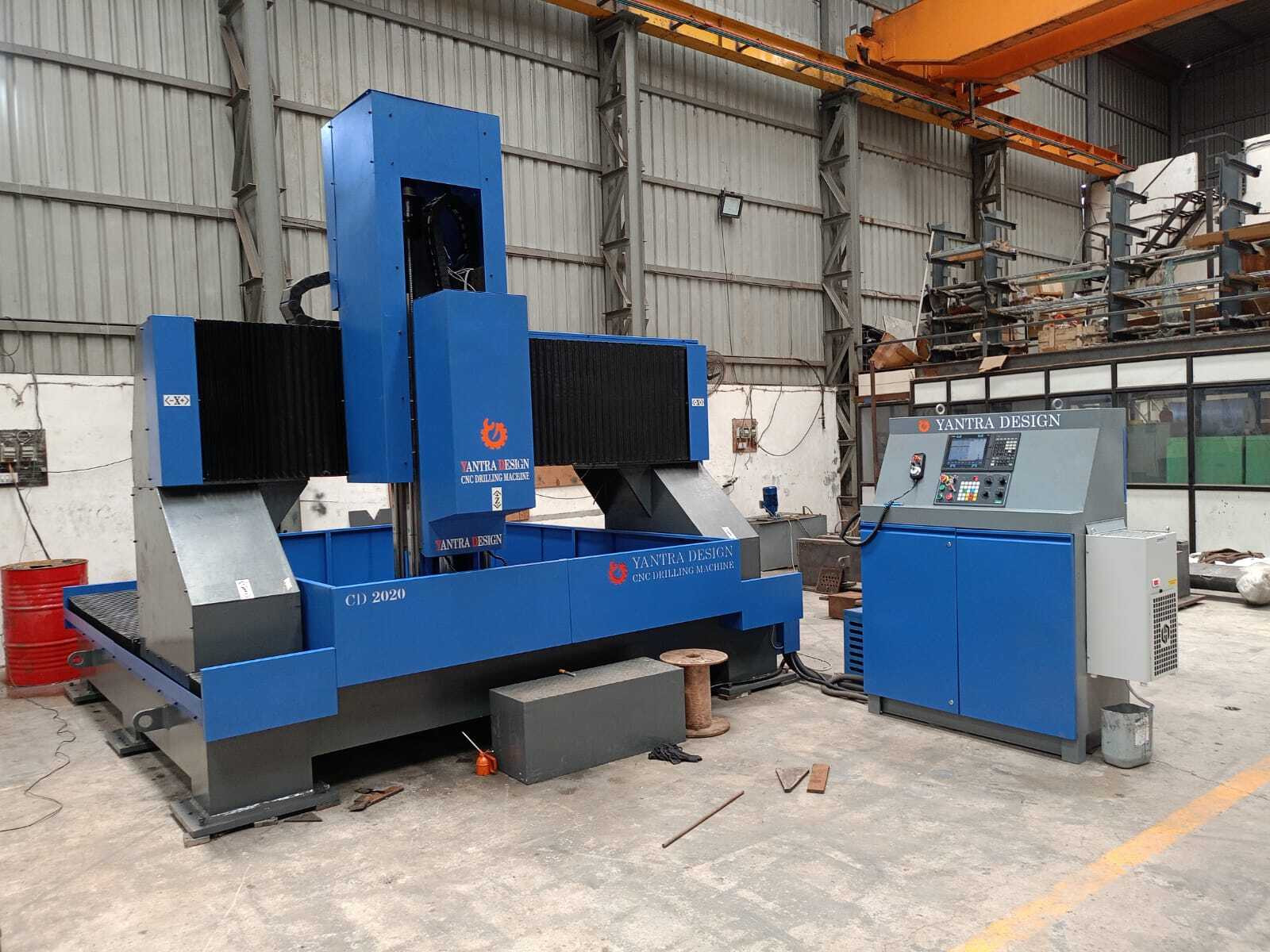 Cnc Drilling Machine - Color: Blue