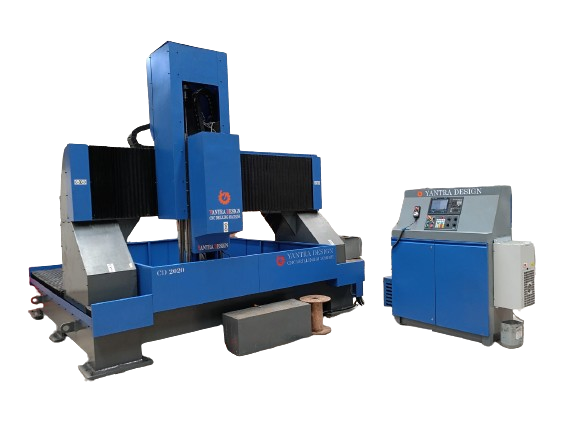 Cnc Drilling Machine - Color: Blue