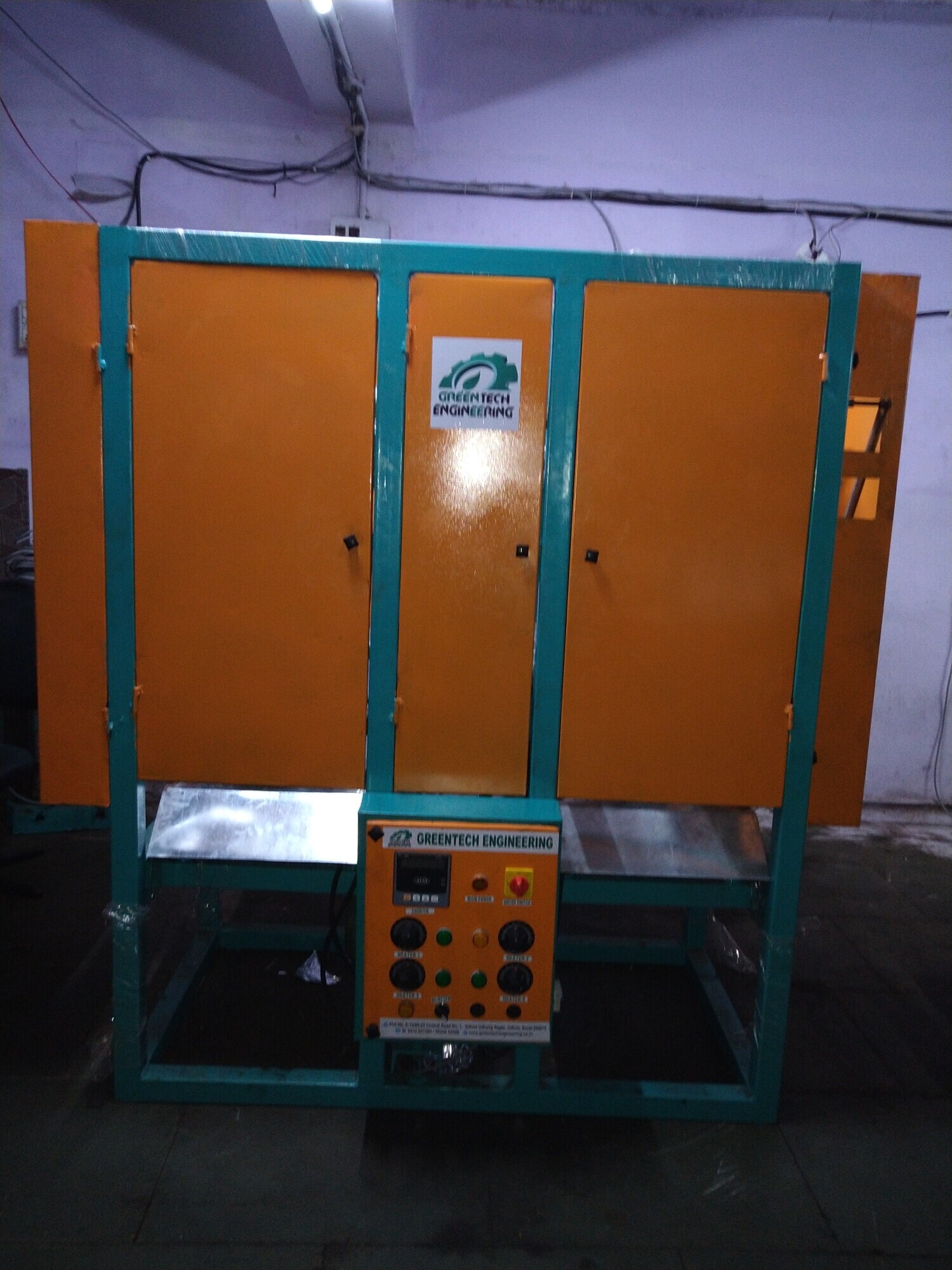 Double Die Disposable Plate Making Machine - Warranty: One Year Of Motor And Blower