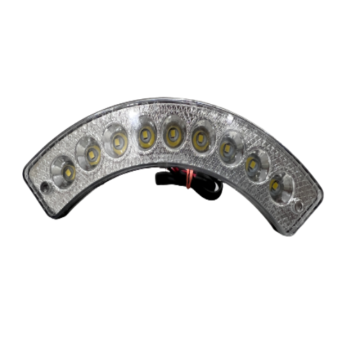 Led Daytime Running Lamp - 12v Dc Voltage, 3w Power | Transparent Color, Daylight Indicator Function