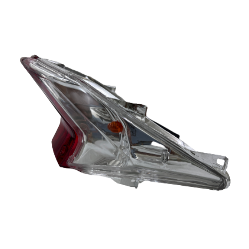 Two Wheeler Tail Lamp - Plastic, 12v Dc, Red Bulb Lighting | 35w Rated Power, Tail Light Assembly For Lectrix, Fujiyama, Zypp, Shema