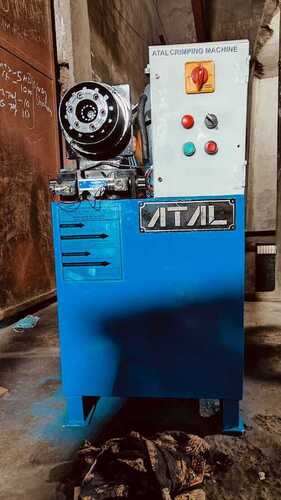 Sanitory Hose Crimping Machine - Color: Blue