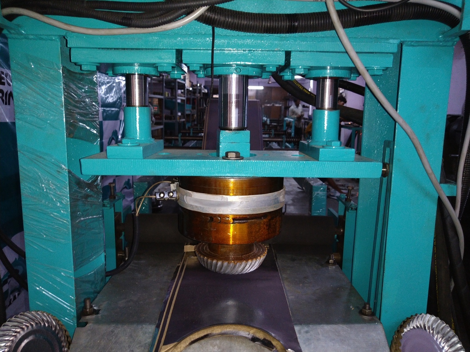 Fully Automatic Wrinkle Plate Making Machine - Warranty: One Year Of Motor