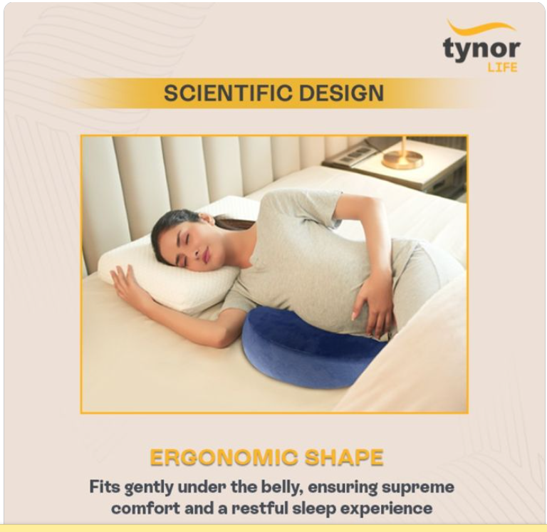Pregnancy Memory Pillow Elite - Dimension (L*w*h): 15.4 X 13.4 X 4.3 Inch (In)