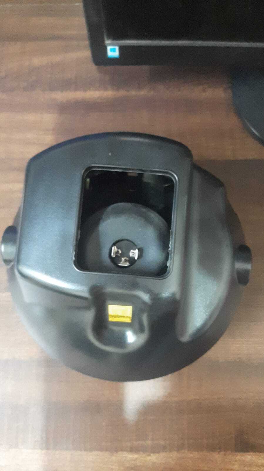 E-rikshaw Head Lamp - 12v Dc, 35w Rated Power | Transparent Plastic, White Lighting Color