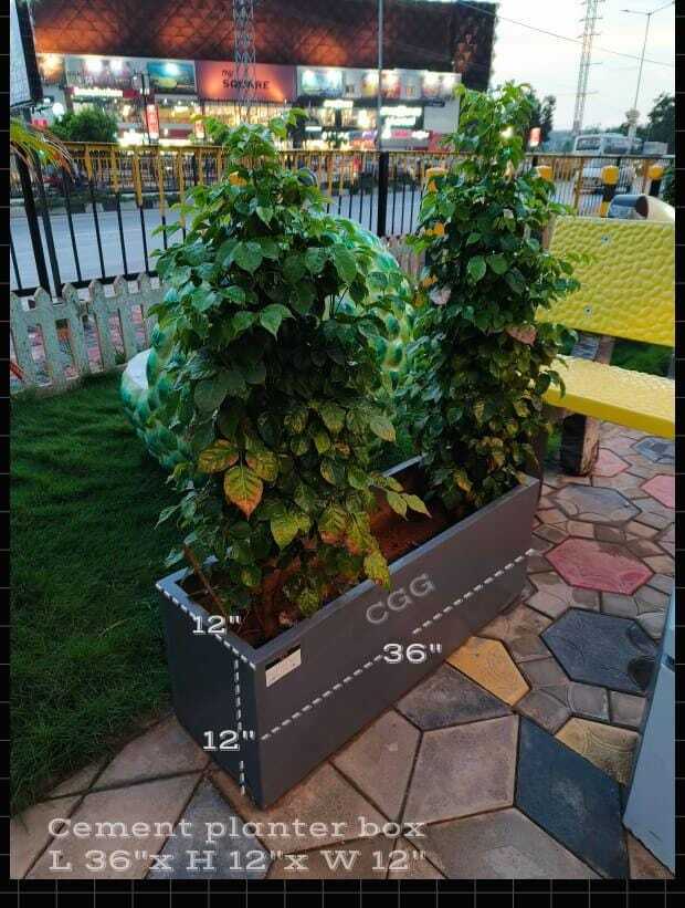 Planter Box - Color: Grey