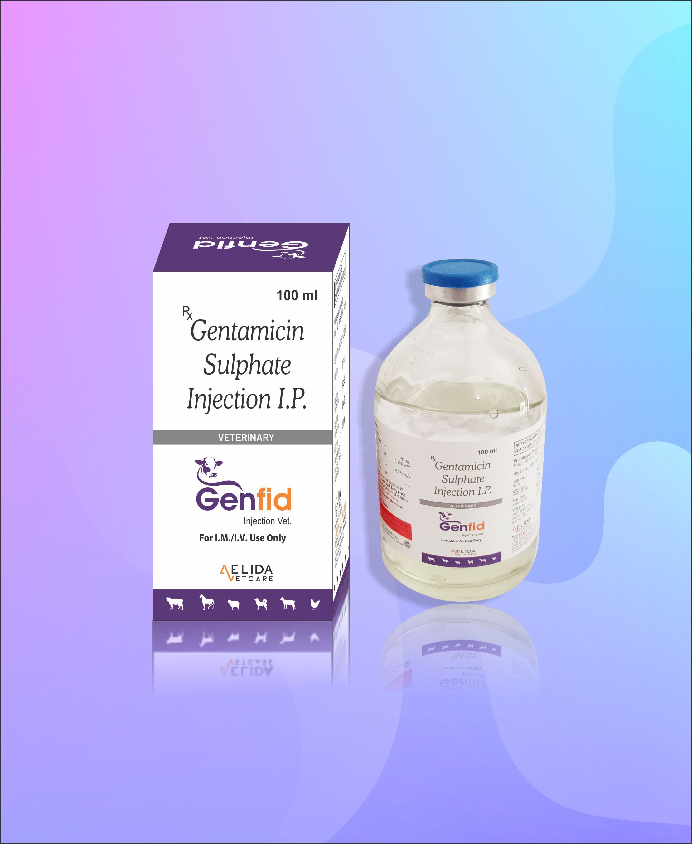Gentamicin Sulphate Veterinary Injection Supplier And Third Party Manufacturing Company - Physical Form: Liquid