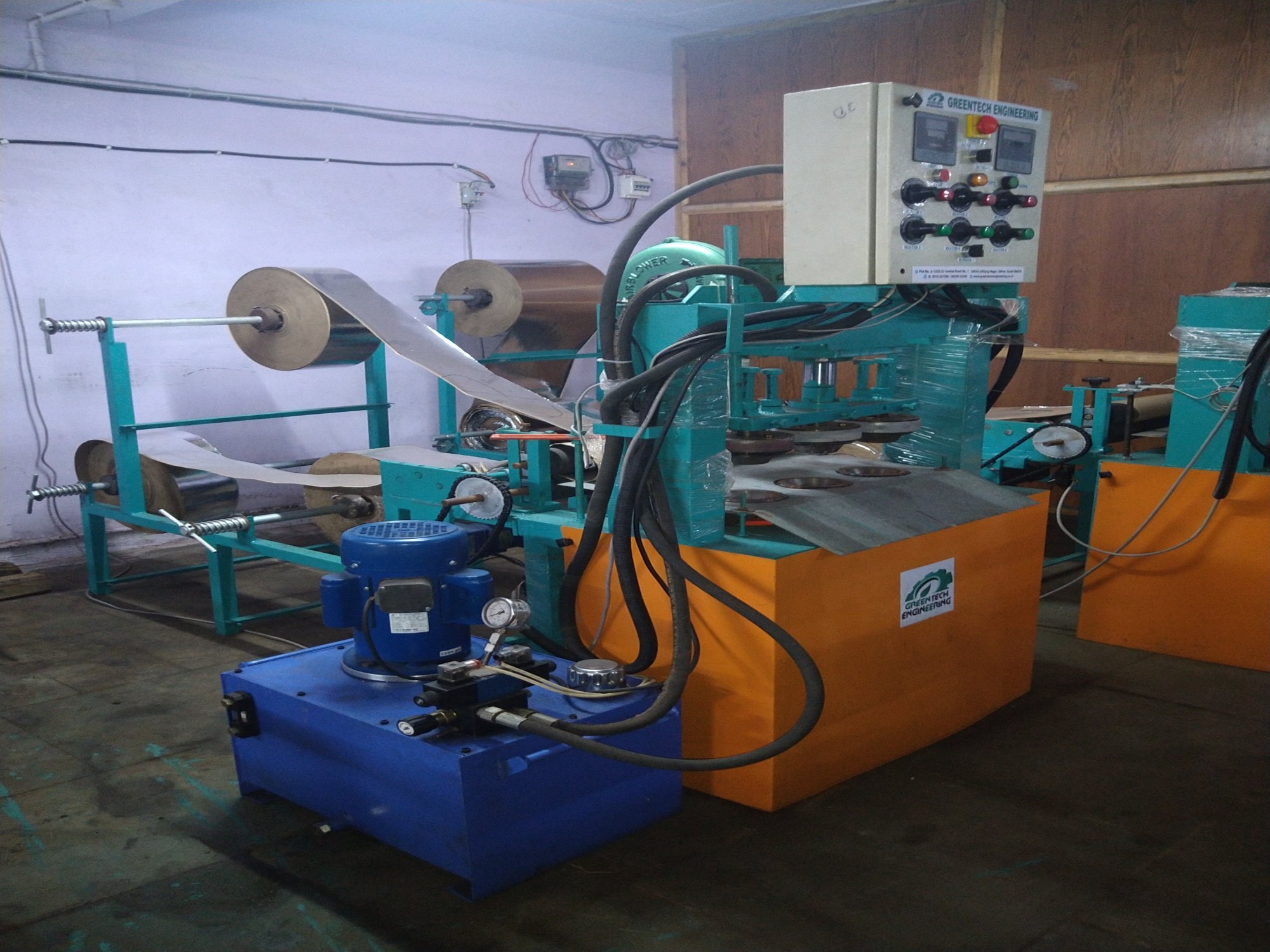 Multipurpose Dona And Plate Making Machine - Warranty: One Year Of Motor