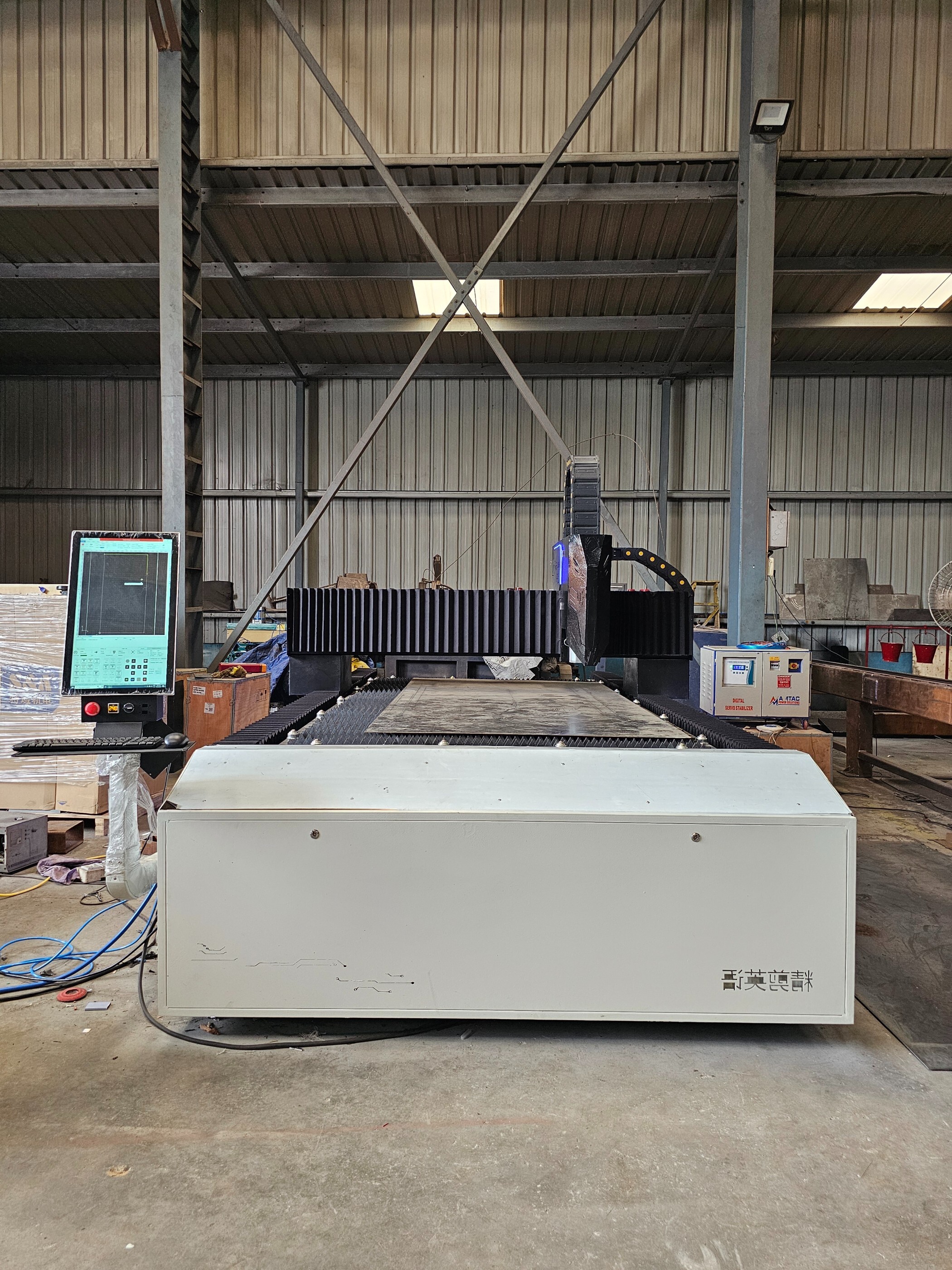 Cnc Laser Metal Cutting Machine - Automatic Grade: Automatic