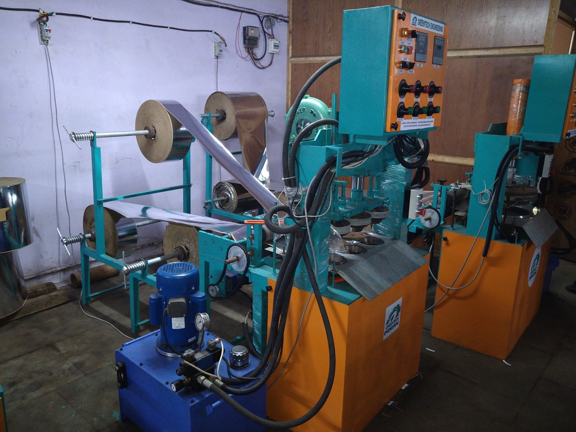 Fully Automatic Hydraulic Three Die Dona Making Machine - Warranty: One Year Of Motor