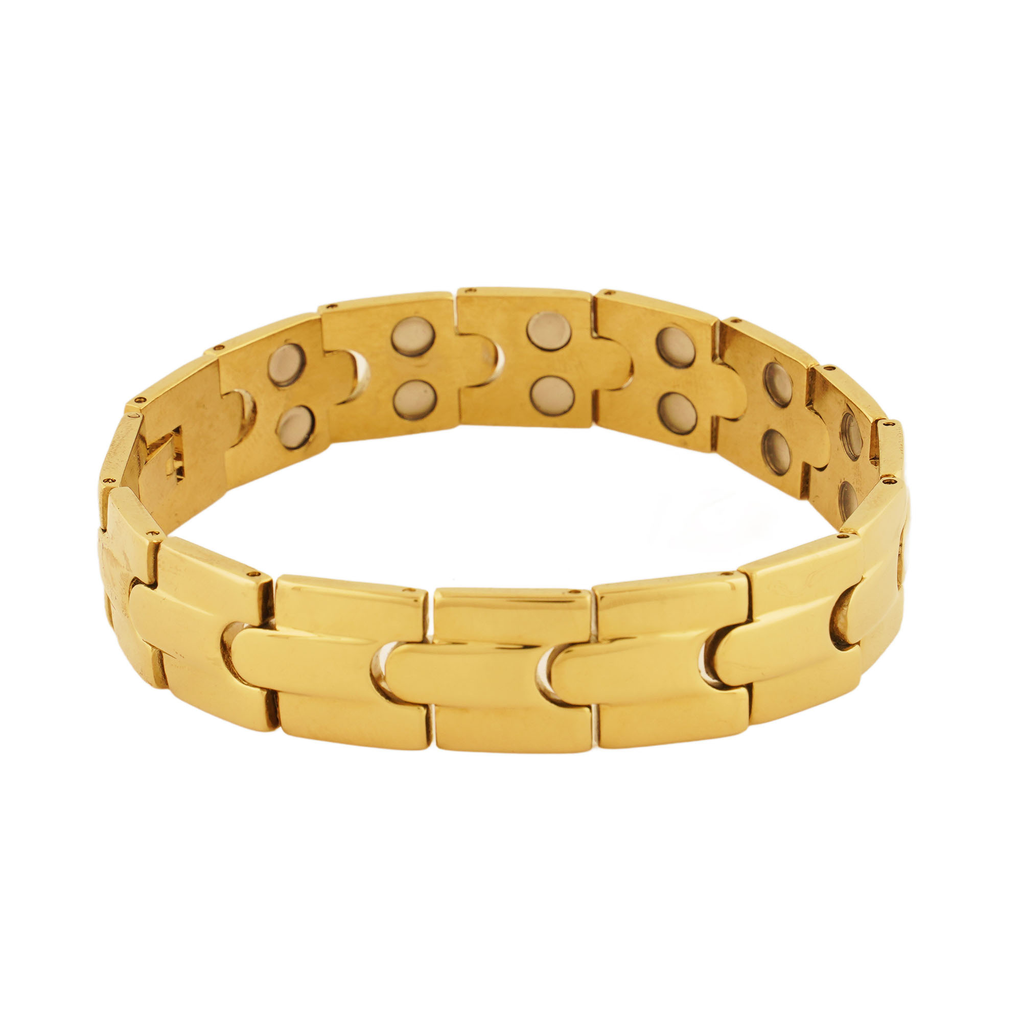 Bio Magnetic Titanium Bracelet - Pure Titanium Powerful Hematite Far-infrared Negative Ion Technology | Advanced Nanotechnology Features