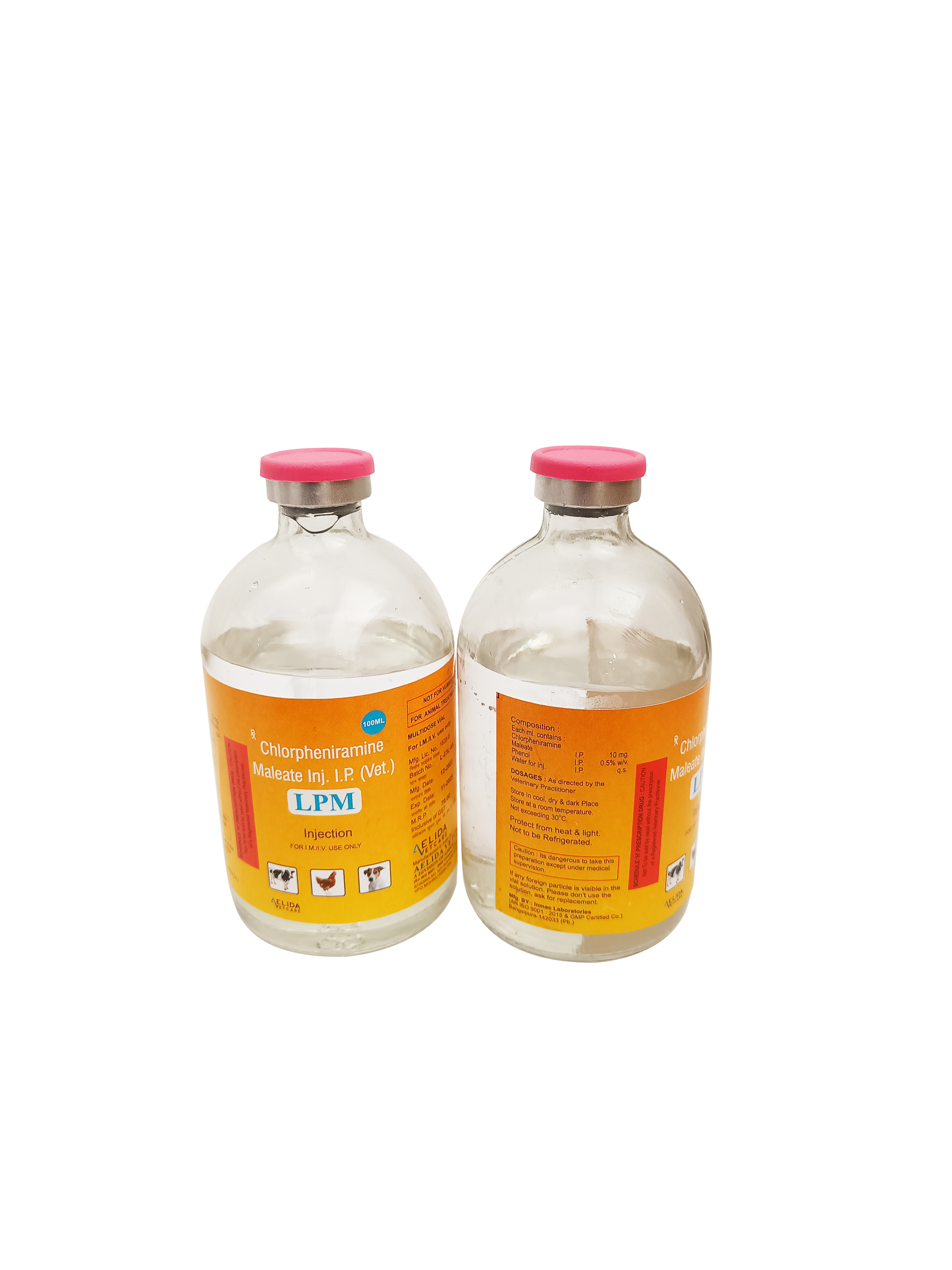 Chlorpeniramine Meleate Veterinary Injection Suppliers And Third Party Manufacturing Company - Ingredients: Chlorpheniramine Maleate As Active Pharma Ingredient