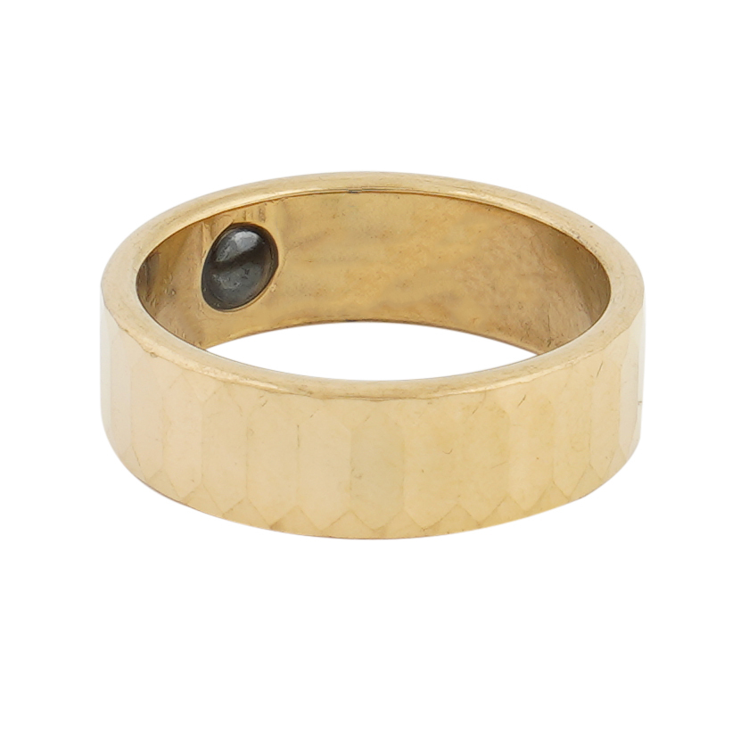 Bio Magnetic Energy Tungsten Ring - Tungsten Material, Adjustable Size | Stimulates Nerves, Improves Blood Circulation, Detoxifies Body, Supports Well-being